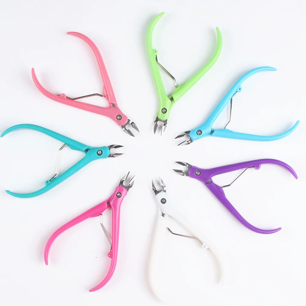 3 Stuks Teen Nagelknipper Cuticle Nipper Plastic Handvat Nagel Teennagelknipper Effectief Voor Dikke Nagels Ingegroeide Nagels Dode Huid