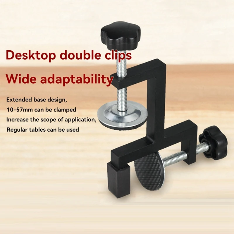 A76X-Strong Y-Type Clamp Woodworking Clamp Carpenter Heavy Duty Vise Desktop Clamp Dual-Purpose Metal G-Type Clamp