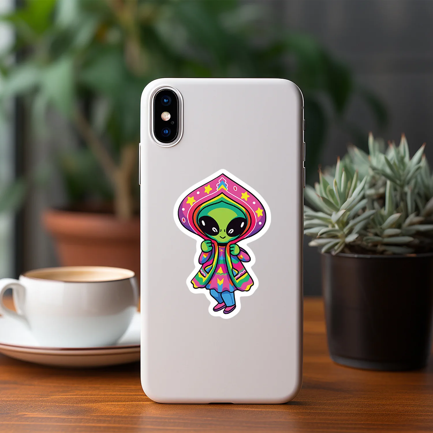 10/30/50 個神秘的なエイリアンステッカーカラーギターデカール楽器 DIY 冷蔵庫ラップトップギター車バイク音楽スタイルのおもちゃ