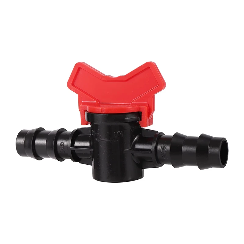 8/12 Capillary Straight Through Valve Home Gardening Irrigation Plastic Watering Control Switch Control Valve Pipe Fitting A5