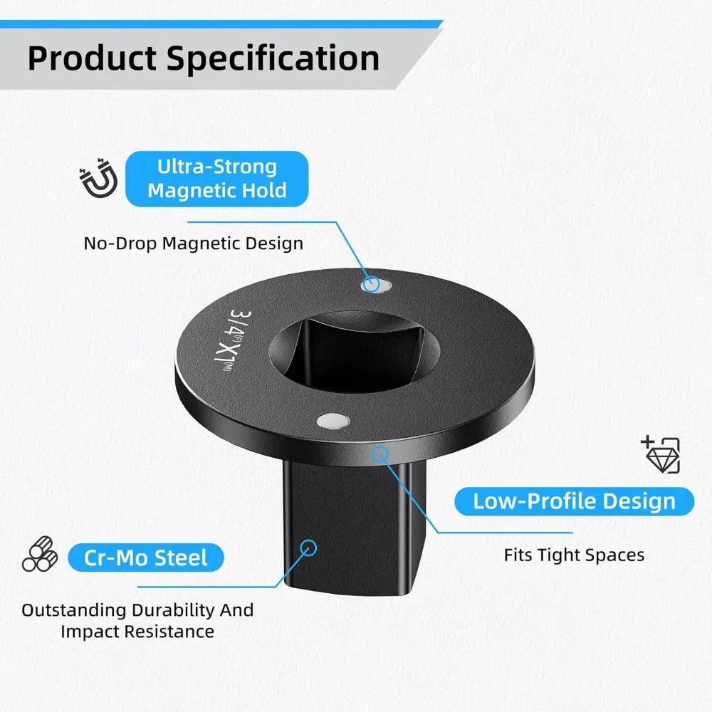 

4 шт. прочный набор ударных адаптеров для привода, портативный многофункциональный адаптер для драйвера, адаптер с храповым механизмом, аксессуар для гаечного ключа