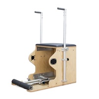 YTYIN Queenlife High End Pilates Combo Chair | 11 Custom Leather Colors & 4 German Springs in Premium White Maple Wood