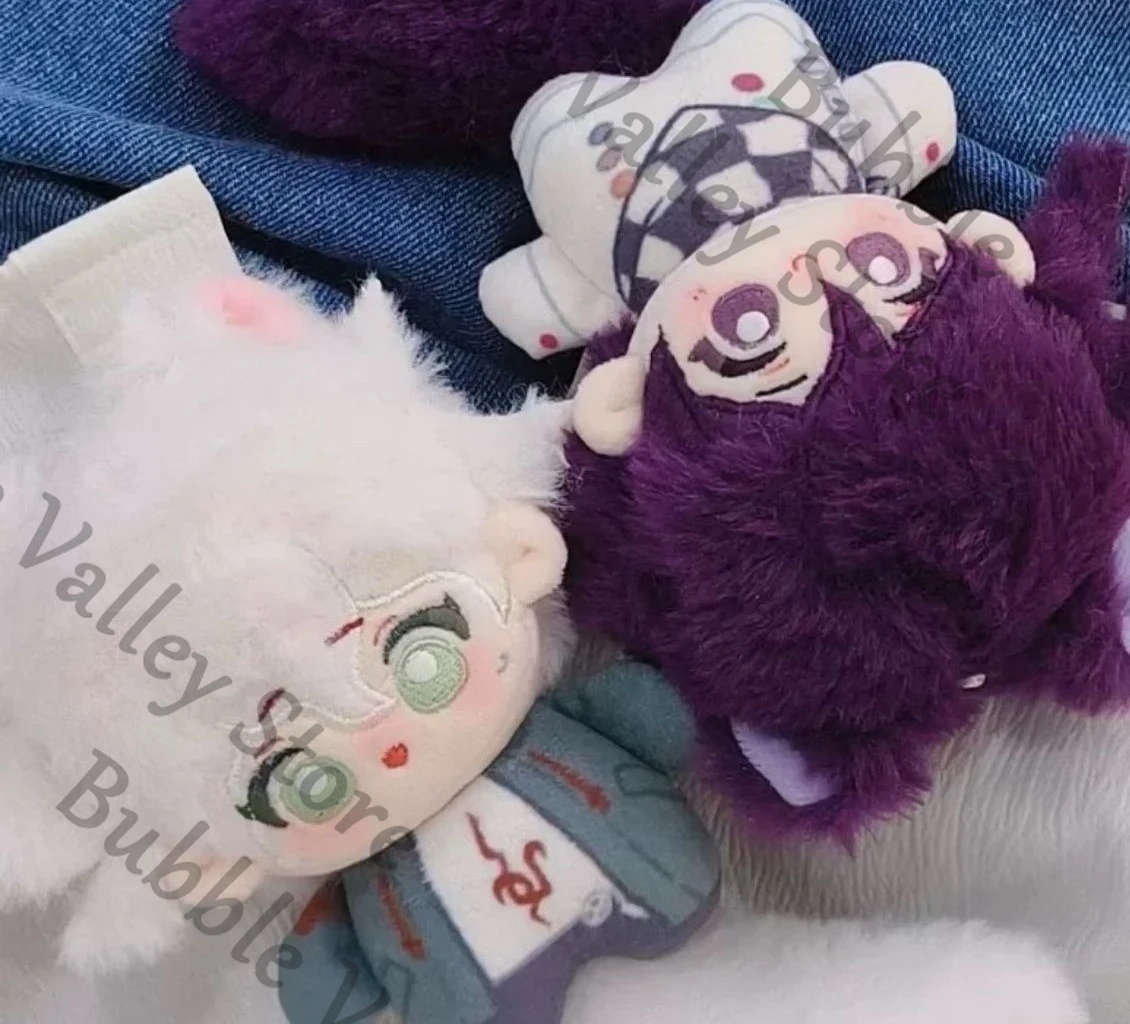 

Аниме Danganronpa, натуральная Kokichi Oma Nagito Komaeda, пушистый хлопок, Maumet, мультяшный кукольный брелок, кулон, рождественский подарок