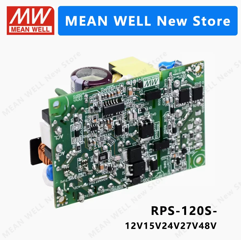 Mean Well RPS-120S RPS-120S-12 RPS-120S-15 RPS-120S-24 RPS-120S-48, Mean Well RPS 120S 120W