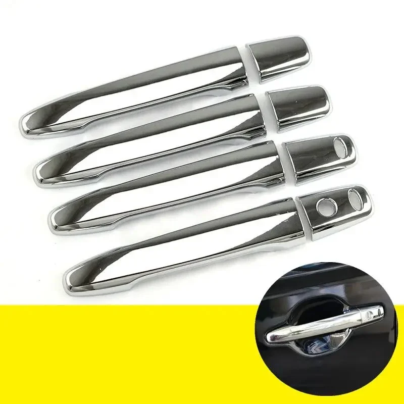 

FUNDUOO For Mitsubishi Outlander EX 2013 2014 2015 2016 2017 2018 2019 Chrome Car Door Handle Cover Exterior Accessories