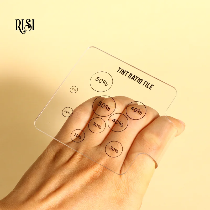 RISI Brow Tint Ratio Tile Lash Lift Palette Brow Tint Palette Lash Tift Tools Brow Tint Akcesoria Narzędzia do makijażu Akcesoria
