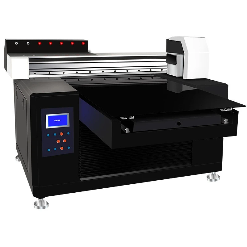 5070UV printer small acrylic brand nameplate label gift box carton packaging box inkjet printing machine
