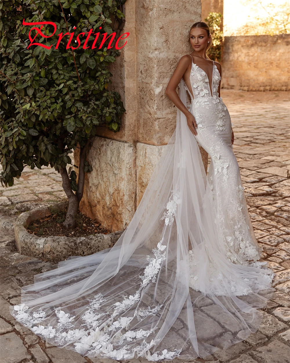Vestido De Novia De Organza blanco romántico personalizado, Vestido De Novia Sexy con cuello en V y tirantes finos, vestidos De Novia clásicos con cordones en la espalda