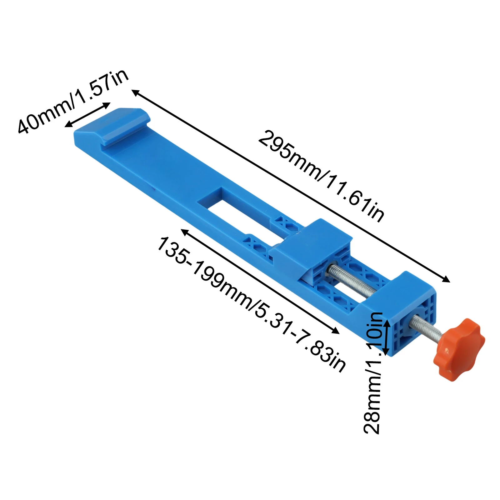 1/2pcs Cutting Machine Base Guide Adjustable Circular Saw Milling Positioning Clamps Plasticfor Cutter Base 145mm To 208mm