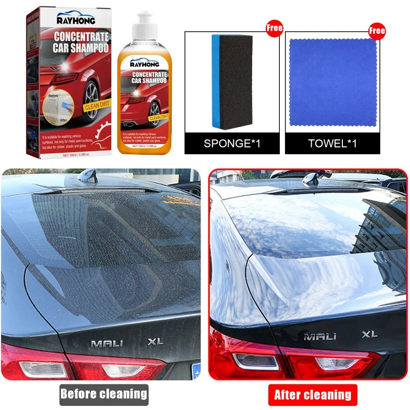 Car Cleaning Liquid High ConcentrationCar Accessories Detailing Wash Super Foam Cleaner Multifunctional Car Maintenance Supplies