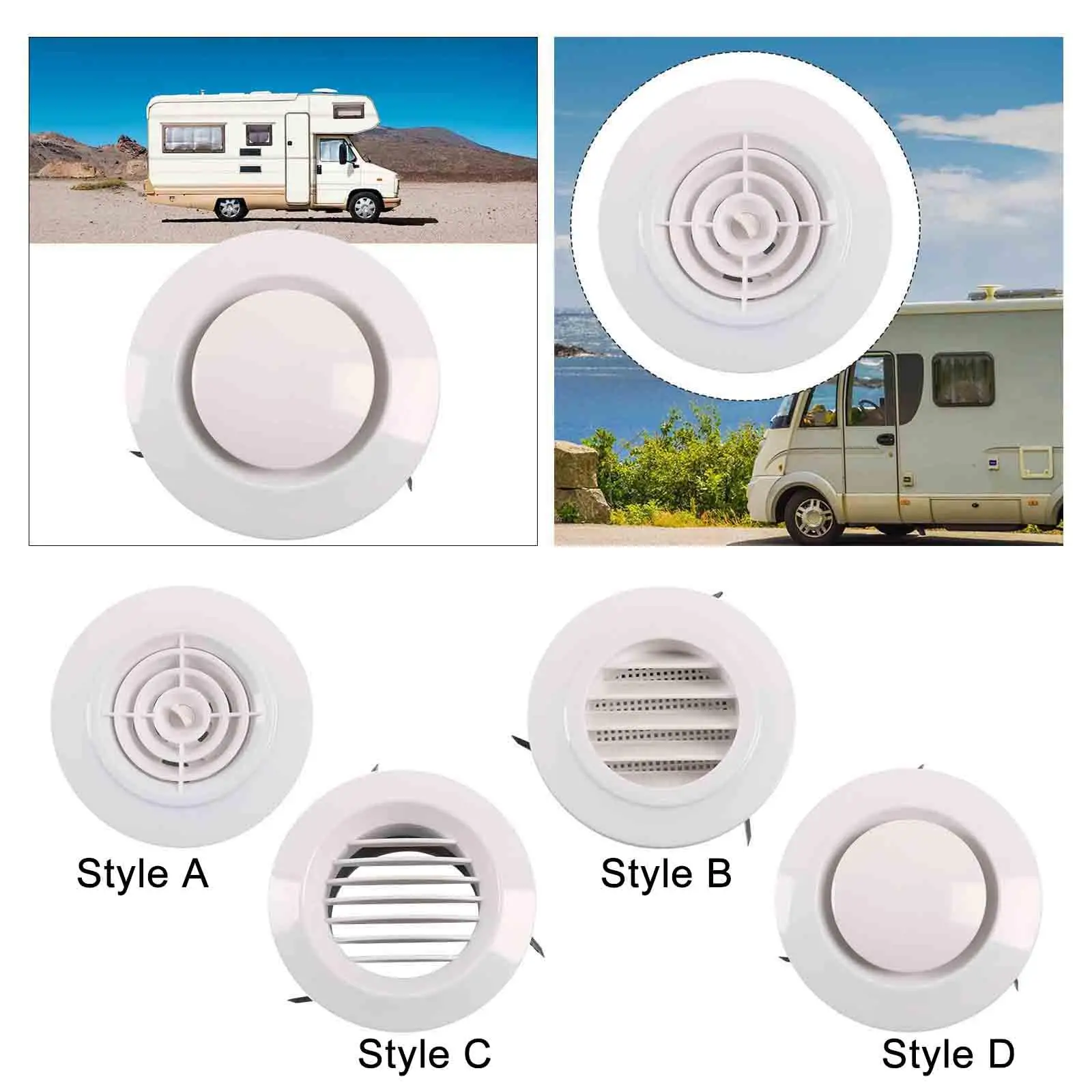 

2,6-дюймовый прицеп для автофургона, выходное отверстие для кондиционера, прочный многофункциональный аксессуар