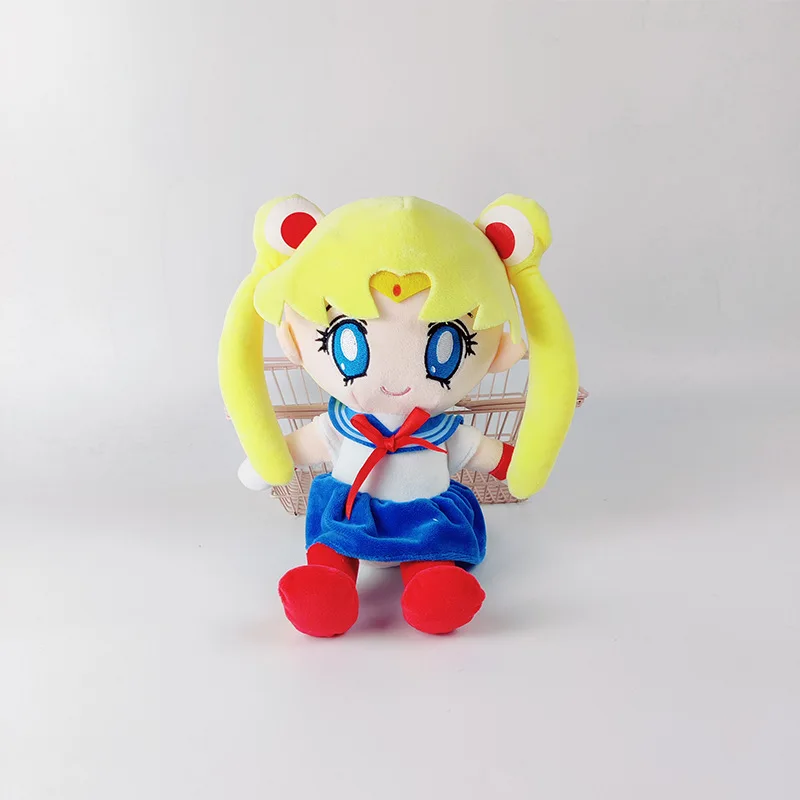 25CM Kawaii Sailord Mond Plüschtier Mond Katze Mond Hase Süßes Mädchen Herz Gefüllt Anime Puppe Geschenk Zuhause Schlafzimmer Dekor Geburtstagsgeschenk – Detail 5