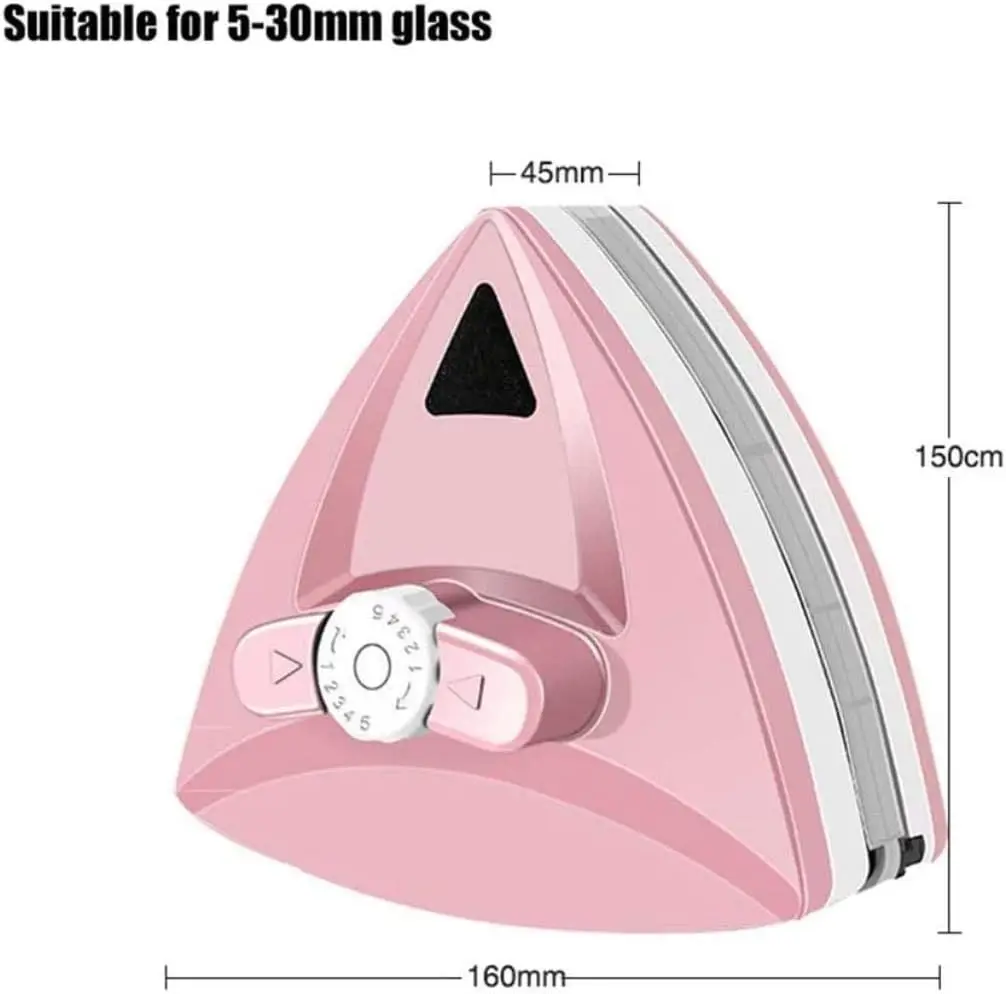 Magnetic Window Cleaner, Window Glass Cleaning Brush, for High-Rise Glass Cleaner