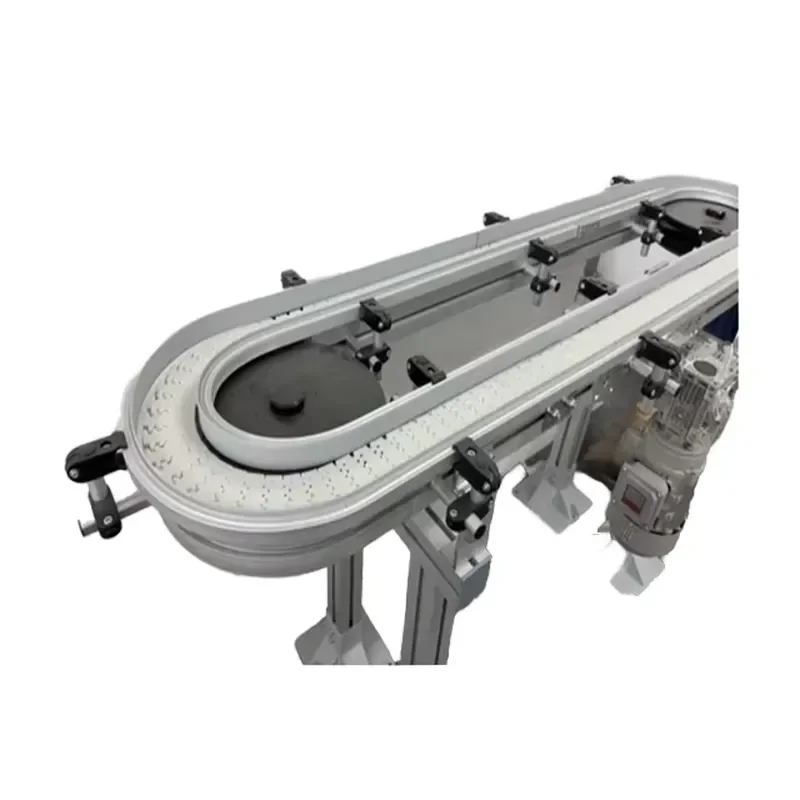 2026 Flexible Chain Conveyor Adjustable Speed Modular Belt Stainless Steel Conveyor Chains Plastic Chain for Food Industyr