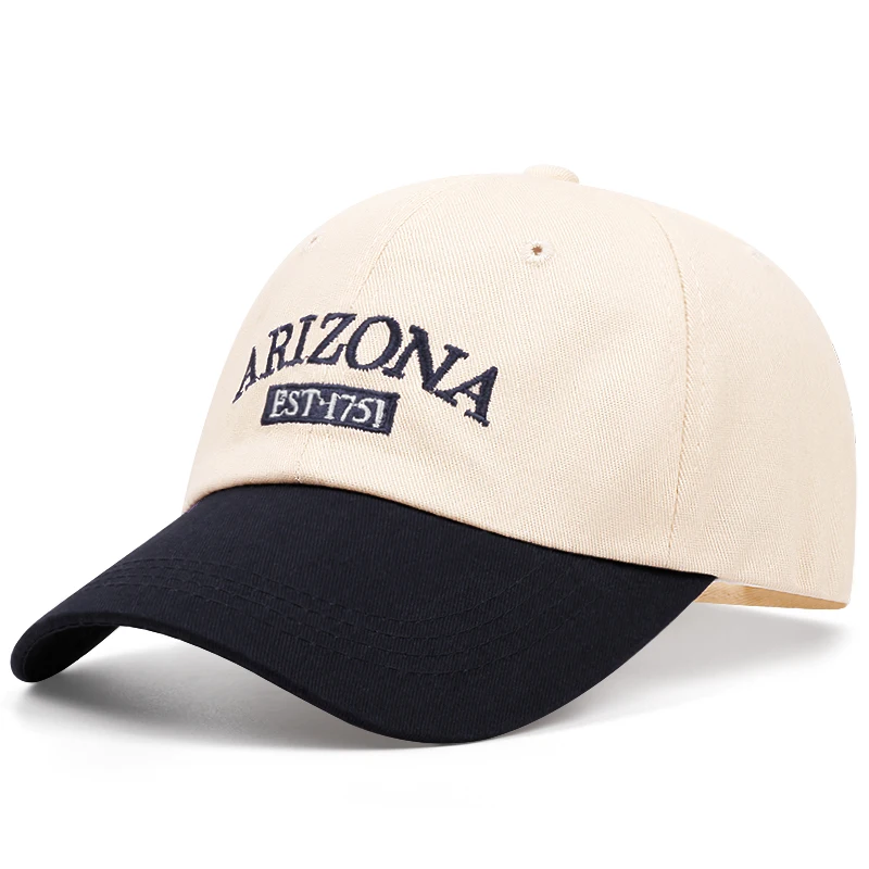 Fashion ARIZONA  Embroidered Cap Men Women Adjustable Hip Hop Baseball Cap For Unisex Adult Outdoor Sun Hat Snapback Hats ﻿