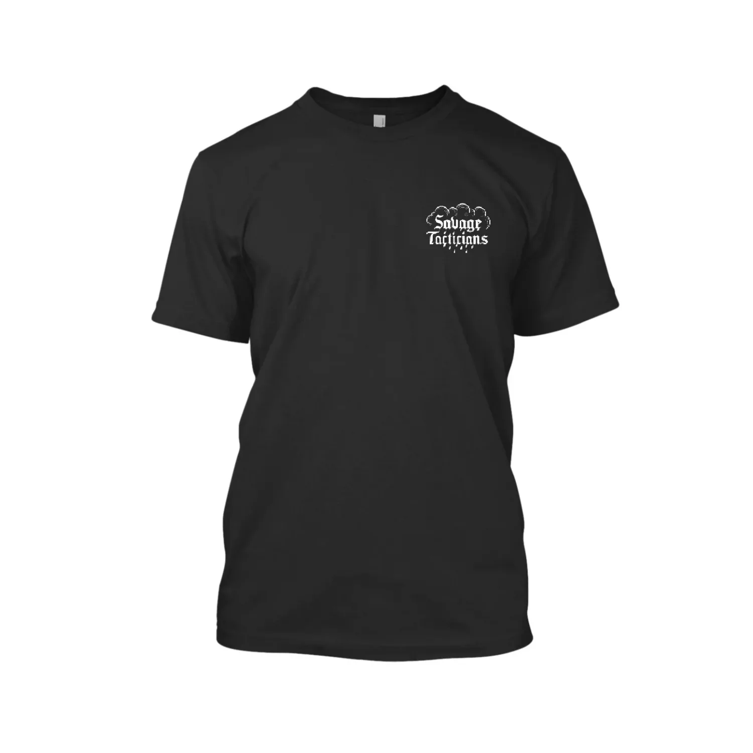 Men Clothes Fashion Tactical T-Shirts Streetwear 100% Cotton Loose Tops Breathable Simple Tee Military Enthusiast