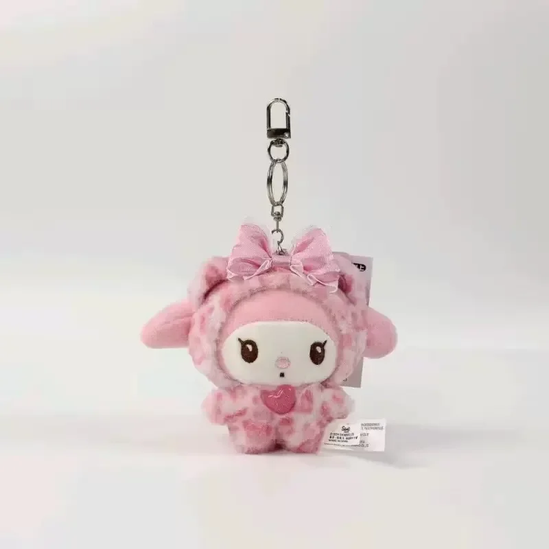 

Брелок-подвеска Sanrio Hello Kitty из серии «Медведь с леопардовым принтом», плюшевая кукла-кошка, украшение для сумки, подарок