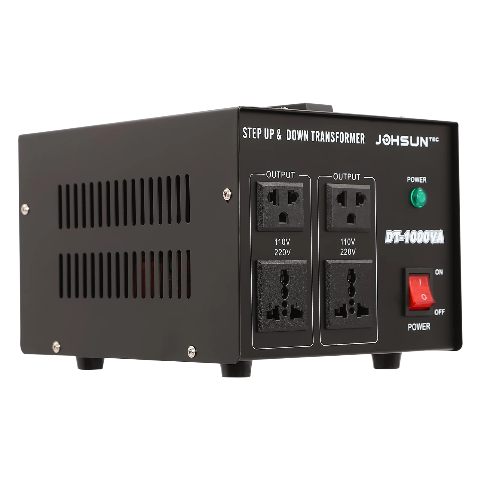 Transformateur de convertisseur de tension robuste 800W AC 220V à 110V, abaisseur/abaisseur