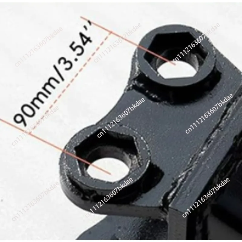 Excavator scarifier small excavator multi-functional accessory grass rake inclined single hook soil loosening