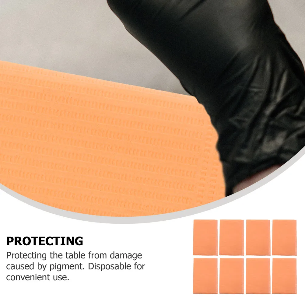 

20Pcs Disposable Cleaning Table Covers Double Layer Composite Film Pads For Nail Art Ink Practice Spa