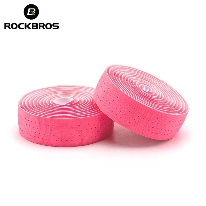 

ROCKBROS Road Bike Handlebar Tape Breathable Anti-slip Shock Absorbing Belt MTB Bicycle Tape Soft Wear-Resistant Cycling Strap