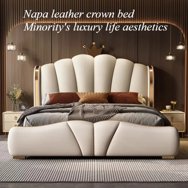 

Queen Size Minimalist Beds Luxury Modern Frame Unique Bed Twin Storage Camas Matrimoniales Bedroom Furniture Accessories