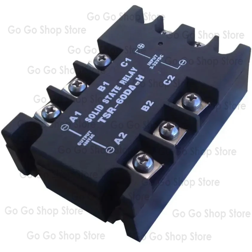 

TSR-10DA/15DA/25DA/40DA/60DA/80DA-H Управление постоянным током переменного тока трехфазное бесконтаковое твердотельное реле TSR-100DA-H