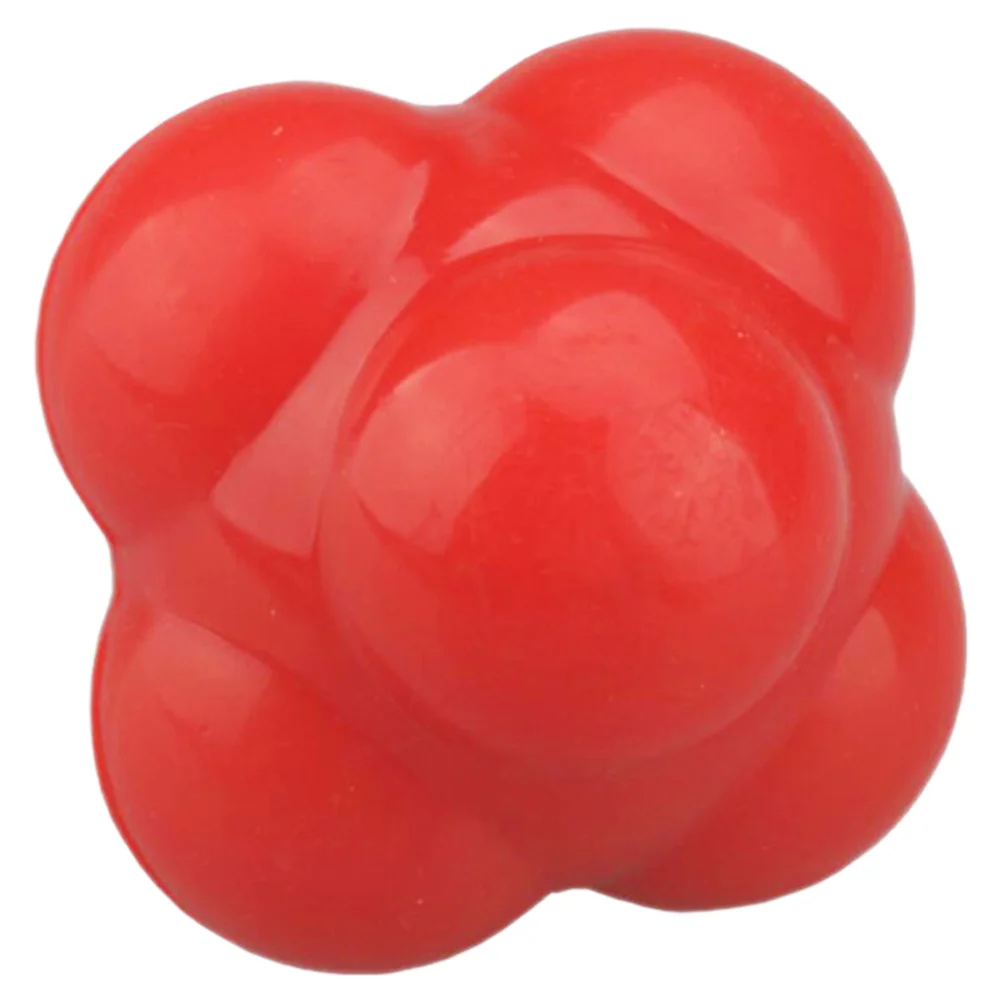 

Hexagonal Training Ball Small Goalkeeper Reflex Agility Balls Reaction Baseballs Exercise Fitness Hand Eye Coordination