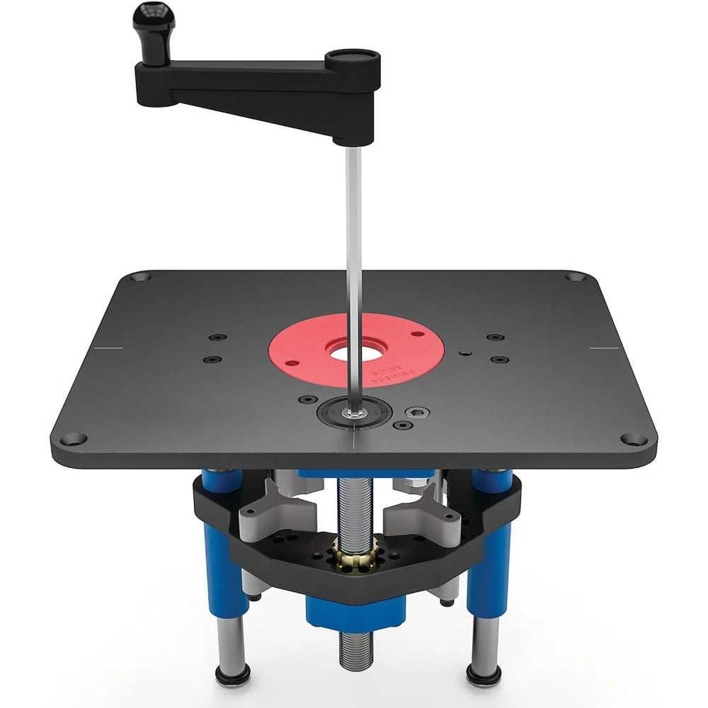 Router Table Lift System - Durable Router Plate Insert - Router Table Plate Insert