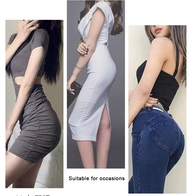 

Pure natural latex lifting pants with fake buttocks underwear, natural soft and beautiful buttocks cushion, full buttocks