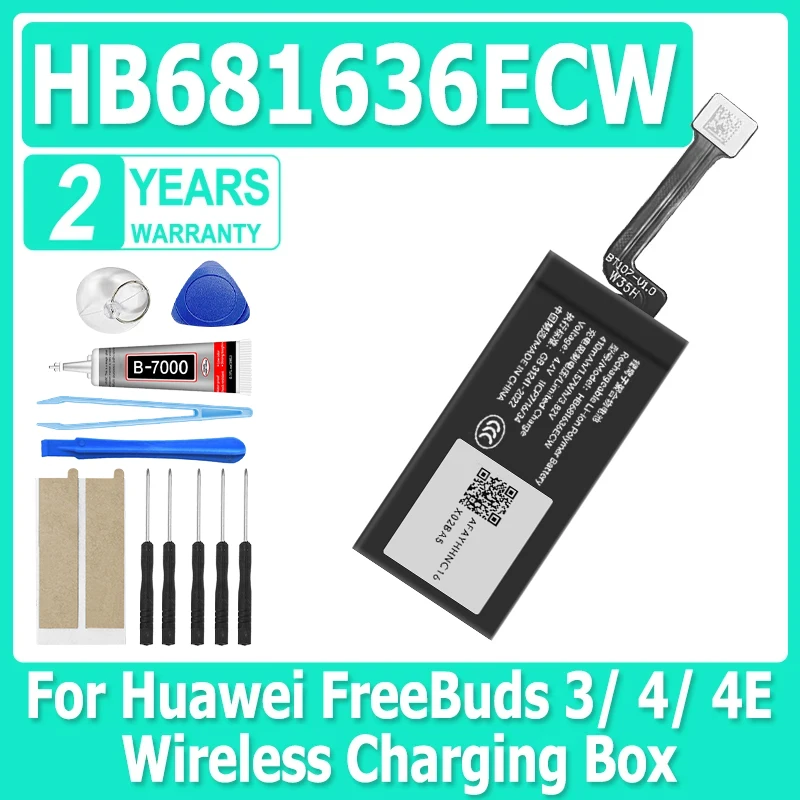 SP45240 HB681636ECW Bluetooth headset Replace Battery For Huawei FreeBuds 3 Freebuds 4 4E Wireless Bluetooth TWS Earphone T0004C