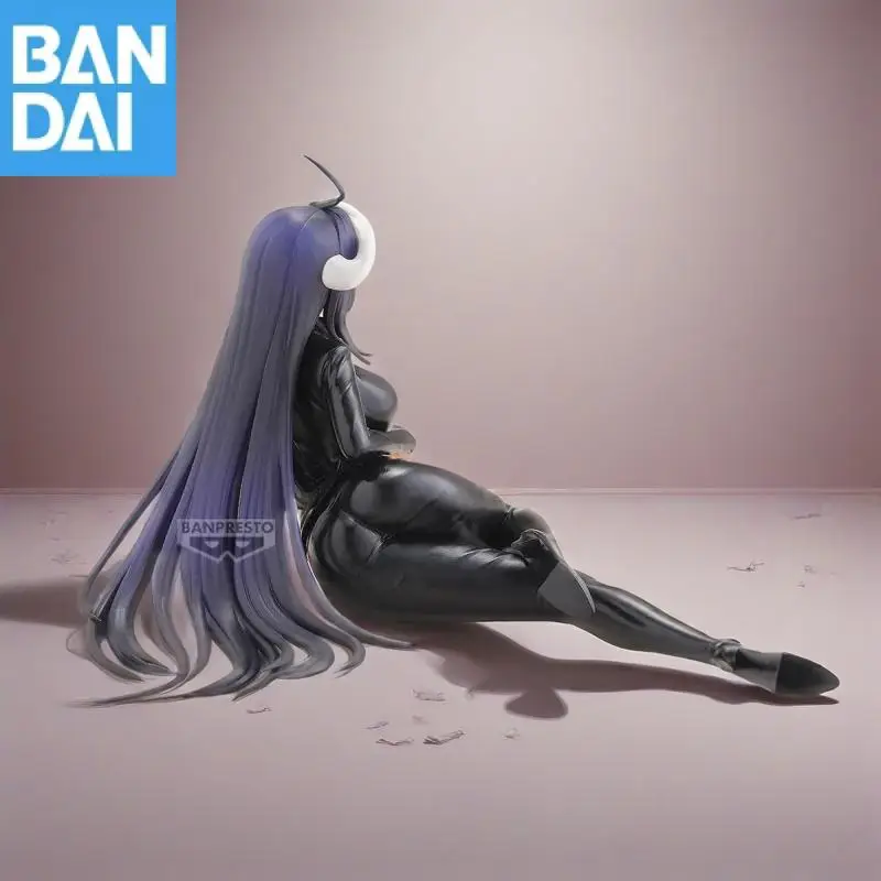 Echte Bandai Namco Banpresto Overlord Wenn Entspannen Zeit Albedo Pvc 18Cm Figur Anime Modell Desktop Ornament Spielzeug Auf Lager original