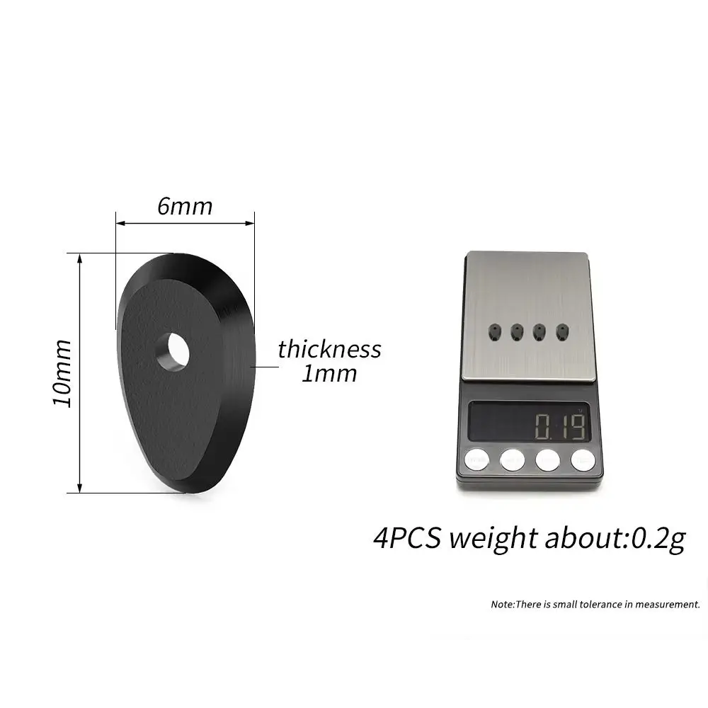 Picture 5: 4pcs 3D Printed Bike Shift Lever Washer Universal Custom Di2 Button Washer DIY for Shimano UT8170 / DA9270