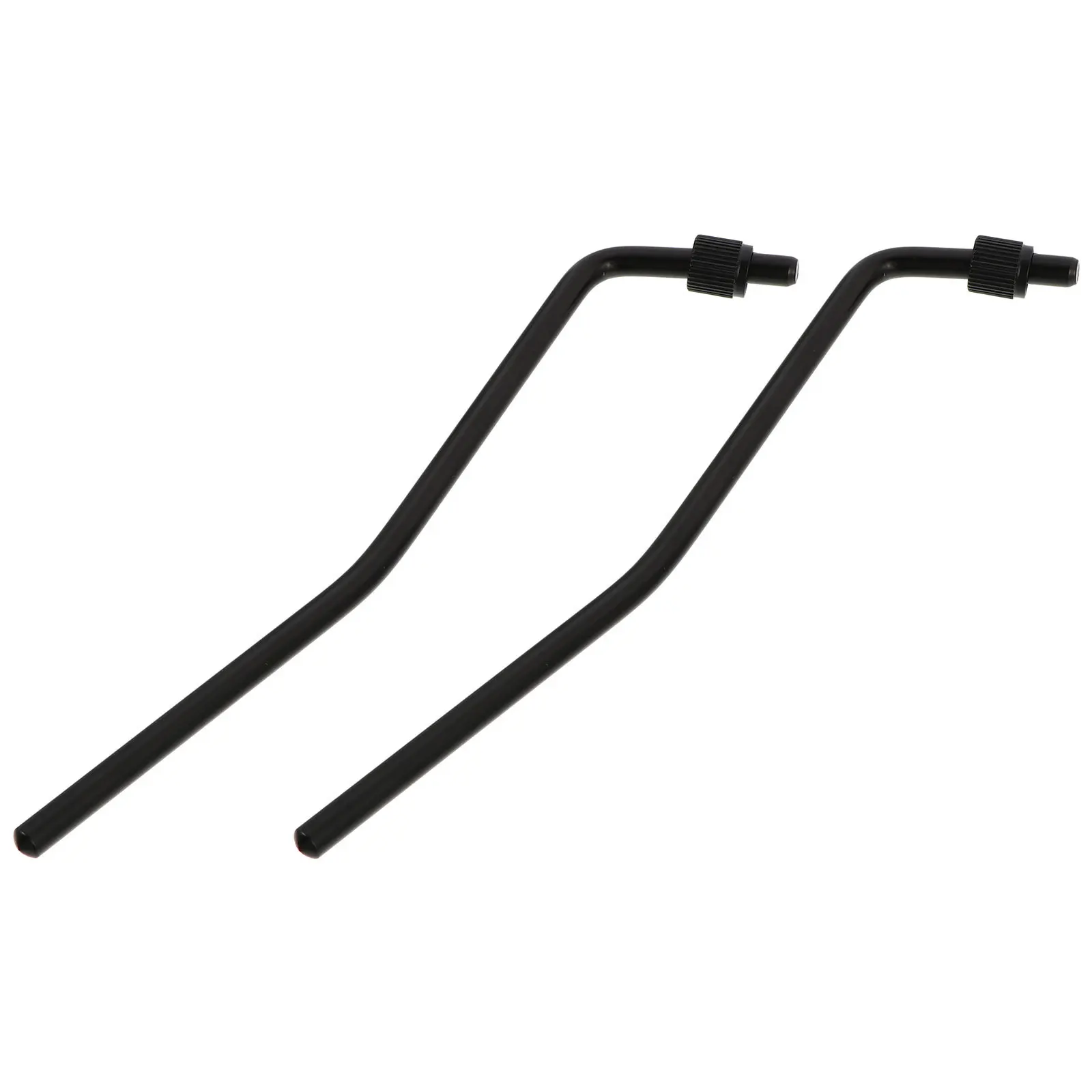 

2 PCS Saddle Double Shaking Tremolo Stick Electric Guitar Whammy Metal Vibrato Bridge Tailpiece