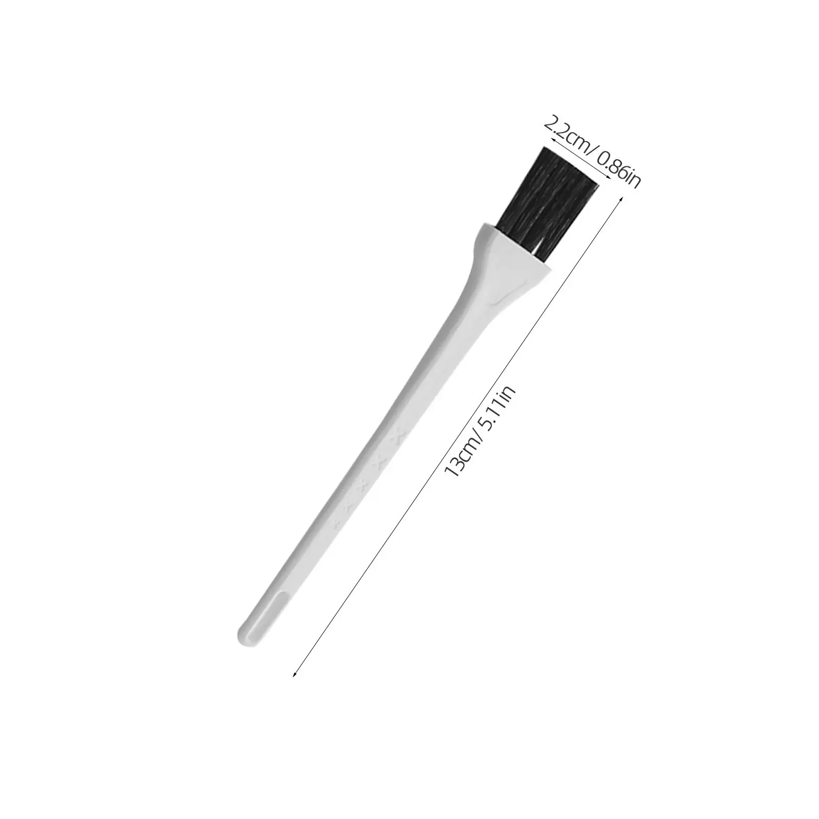 Static Eliminating Small Dust Brush Nylon Bristles Portable Keyboard Cleaner for Computers Laptops Razors Fish Tanks Door Tracks