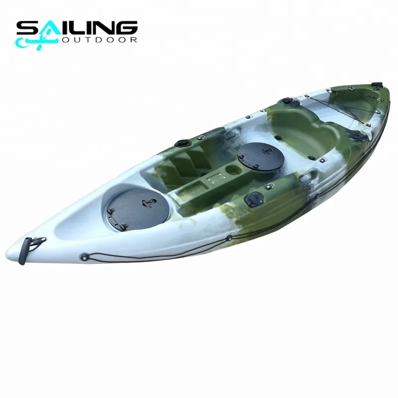 Airo Popular 2018 Single Ocean Fishing Plastic Canoe Kayak Fishing, Pro Fishman Kayak view 4