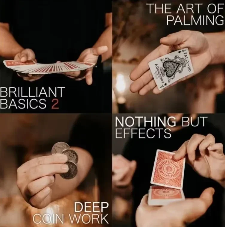 Ben Earl – THE ART OF PALMING-NOTHING BUT-EFFECTS-BRILLIANT BASICS 2-DEEP COIN WORK Magic Tricks