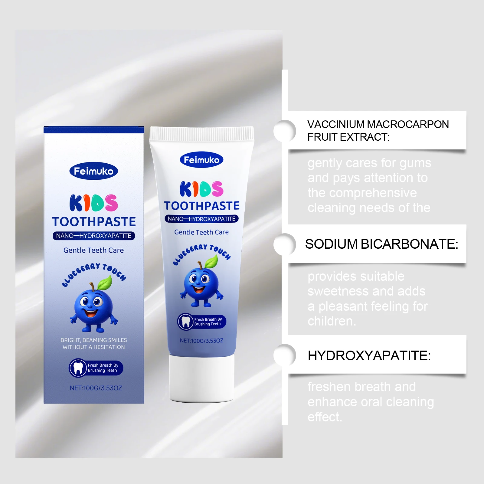 Pasta de Dente Infantil com Bi - Hydroxyapatite Toothpaste avaliação e preço