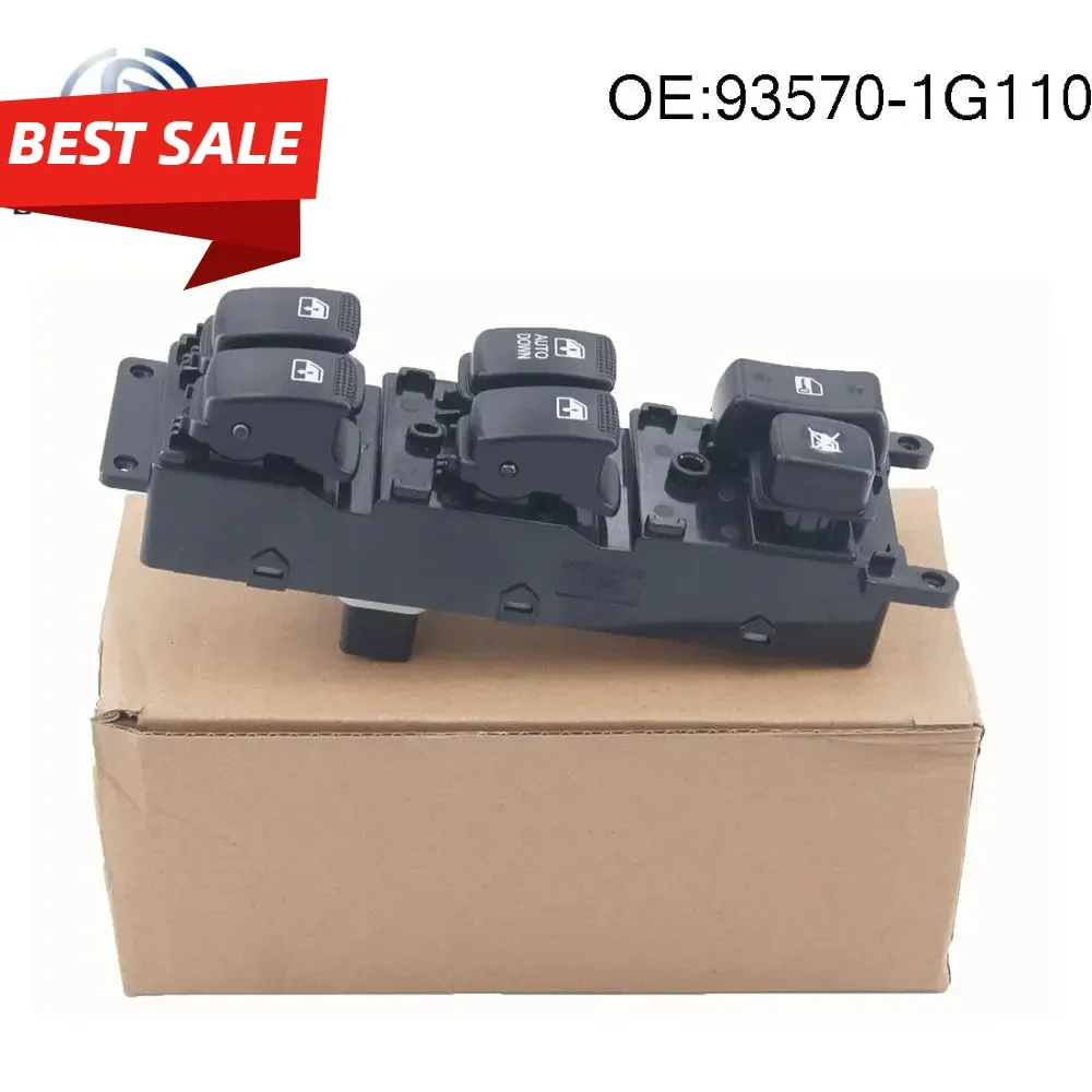 

93570-1G110 935701G110 Front Left Electric Power Window Master Switch For KIA RiO Hybrid 2006-2010