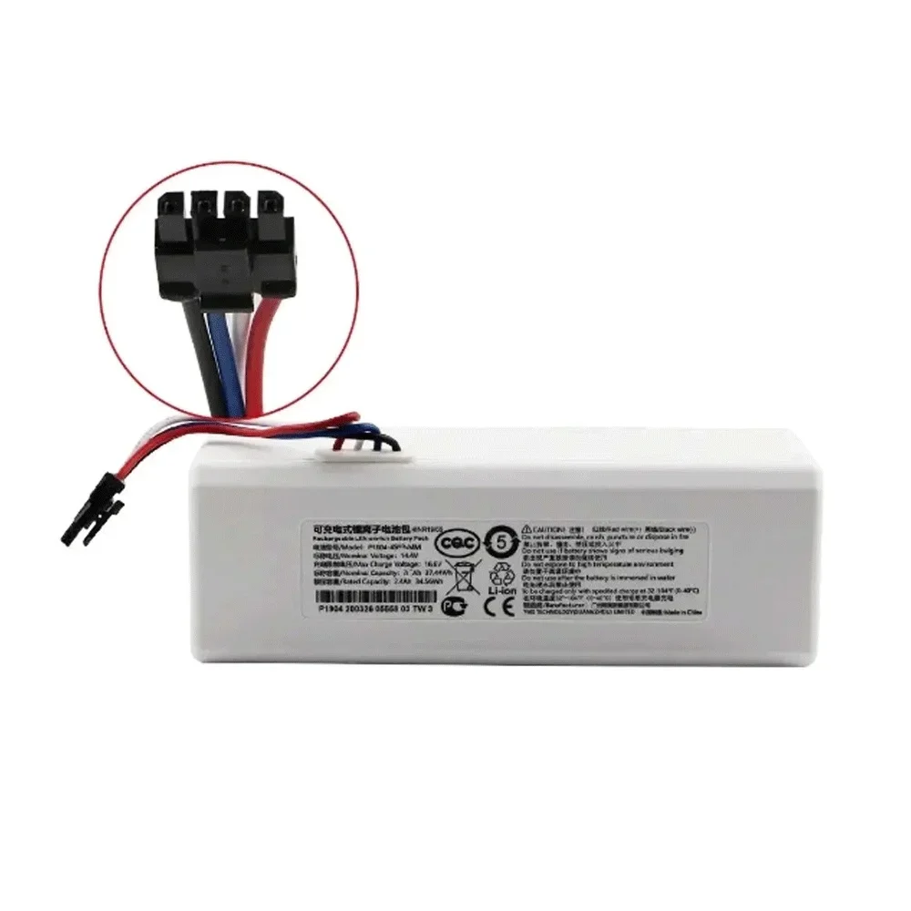 Batterie P1904-4S1P-MM 14.4v 5200mAh Pour Xiaomi ata jia /s STYTJ01ZHM Robot Aspirateur Vadrouille Accessoires Pièces d'origine