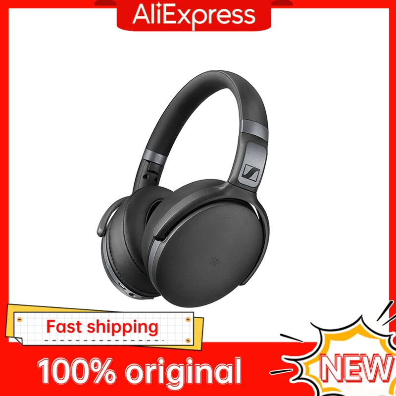 Sennheiser HD 4.40BT Wireless Bluetooth Headphones Over-ear Hi-Fi Headset Noise Cancelling Headphones Foldable with Mic