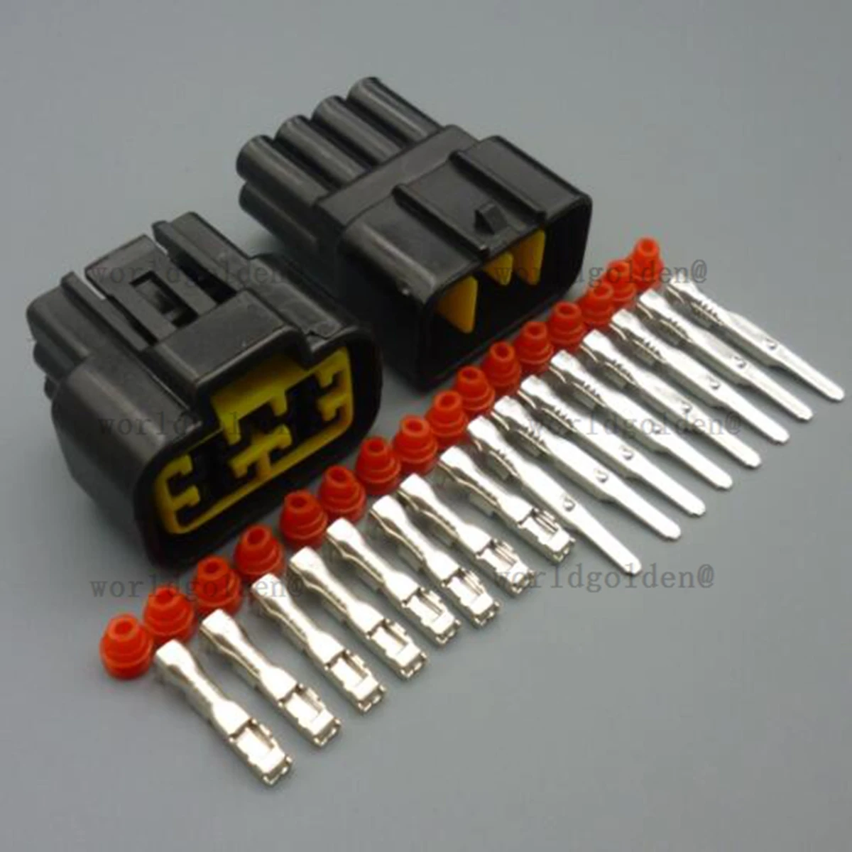 FW‑C‑8F‑B/W‑C‑8M‑B 8Pin Wiring Plug for Universal Vehicles Automotive Circuit Connection Fix car connector