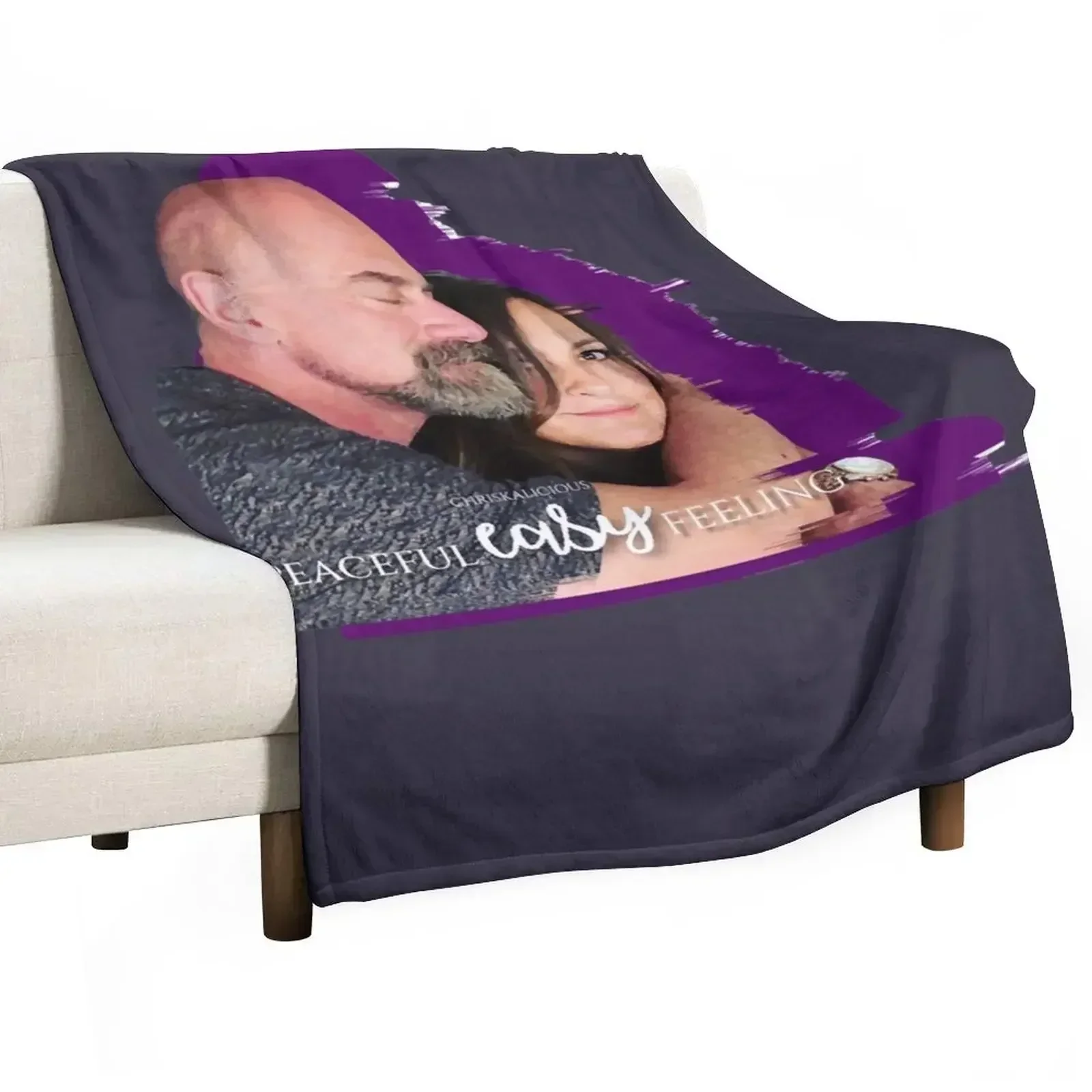 Men Women Law And Order Gifts For Music Fans Throw Blanket warm for winter Furrys christmas gifts Custom Blankets
