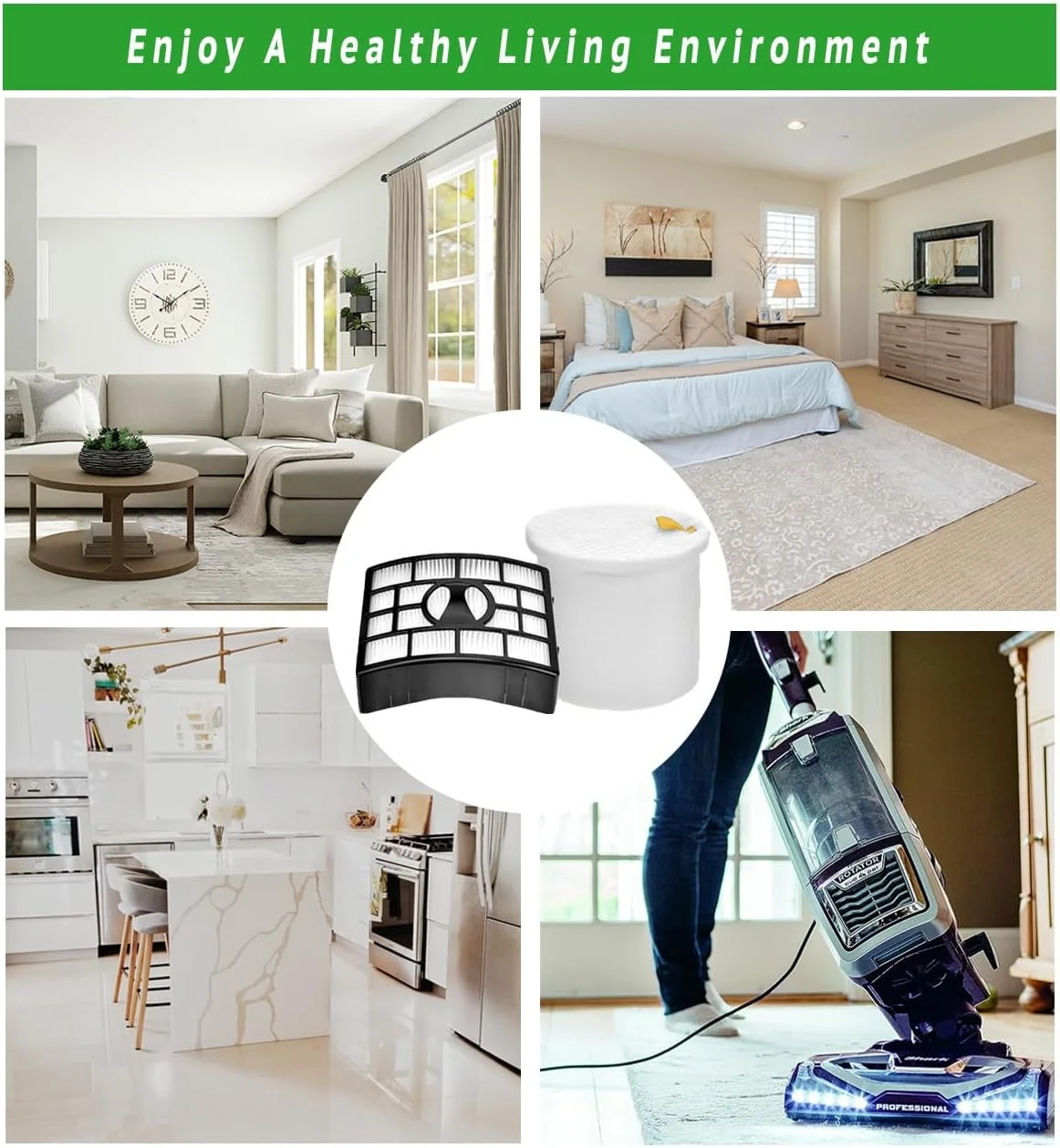 Фильтры для подъемного пылесоса Shark Rotator NV650, NV650W, NV651, NV652, NV750W, NV751, NV752 NV831, NV835, AX950, AX951