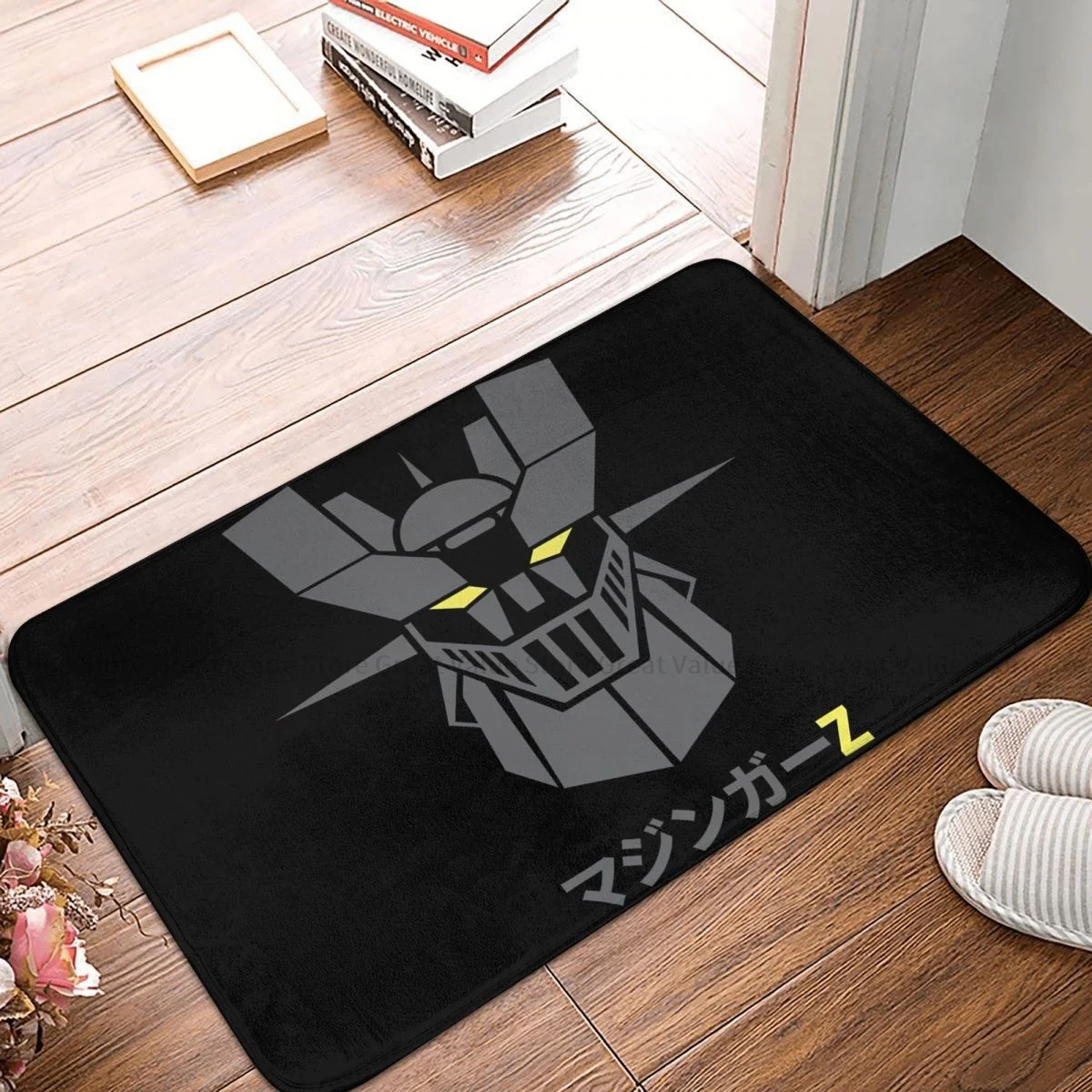 UFO Robot Goldrake Non-slip Doormat Kitchen Mat Mazinger Z Dark Floor Carpet Welcome Rug Bedroom Decorative