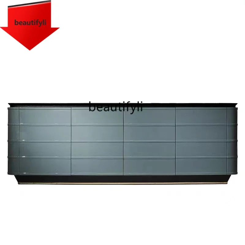 

A44 A44 TV cabinet Italian light luxury bedroom household storage locker minimalist side cabinet