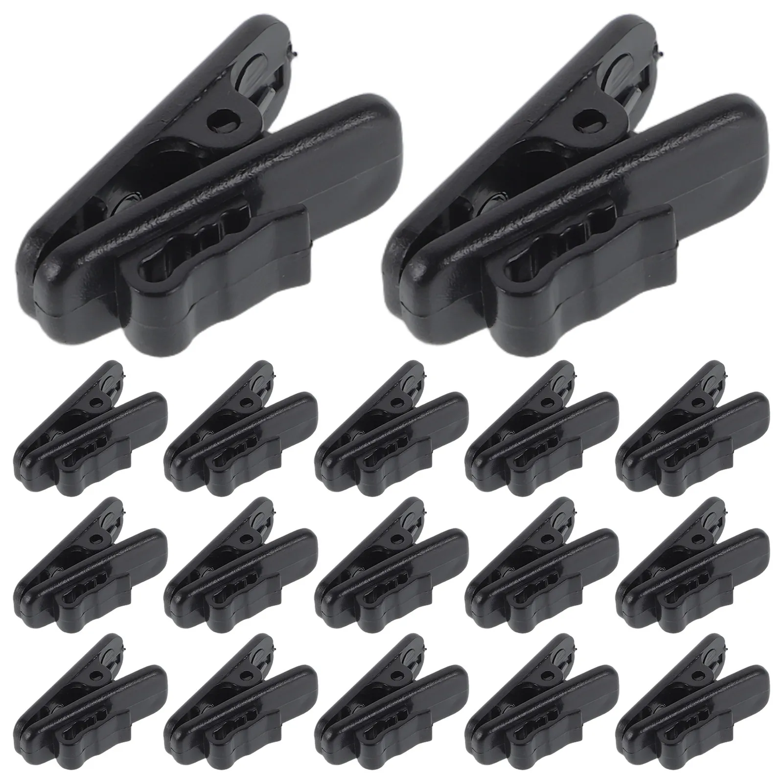 100Pcs Earphone Wire Clips Sturdy Plastic Headphone Cable Clamps Compact Organizers for Daily Use and Travel Eadphone Wire Clip