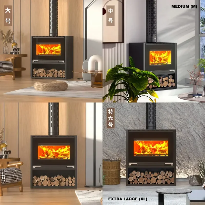 for Craftsman Red Flame Full Screen Fireplace
