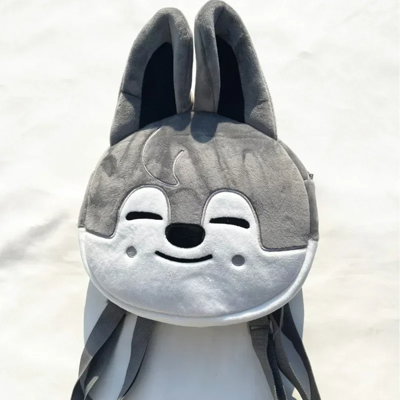 Kpop Plüsch Rucksack Fan Meeting Mini Rucksack Bang Chan LeeKnow ChangBin HyunJin JiSung Felix SeungMin Cartoon Schulrucksäcke