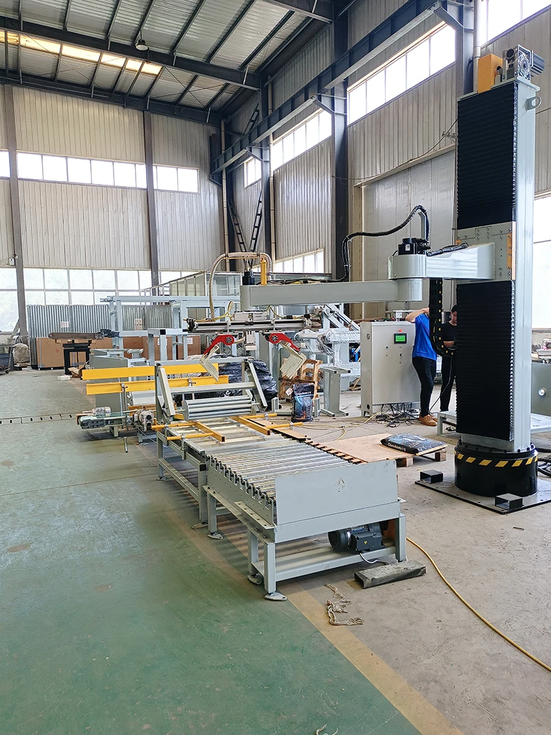 Small Robot Palletizer Machine Robot Stacker Palletizer Stacking Machine for Box